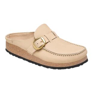 BIRKENSTOCK勃肯德国进口新品女款绒面革外穿软木Buckley包头拖鞋