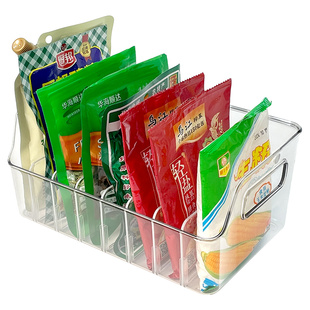 调料收纳盒台面调味品瓶罐收纳神器隔板厨房橱柜调料袋分格置物架