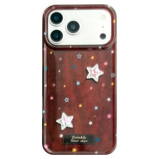 由里公园ins秋冬美拉德彩色立体闪钻星星17适用17pro苹果17ProMax手机壳iPhone16全包14新款16Promax保护套女
