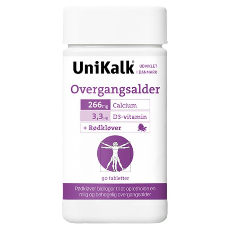 丹麦Unikalk更年期女性钙片90粒