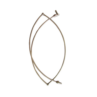 钓鱼实心抄网头螺丝8mm可折叠大物渔具一体加粗不锈钢抄网圈网框