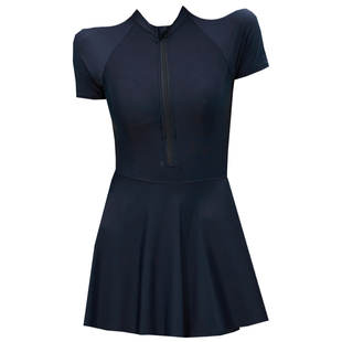 KISSINGGOURAMI新款泡温泉高级感时尚潜水服保守显瘦游泳衣夏季