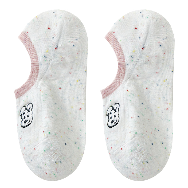 船袜女防滑不掉跟袜子女夏薄款纯棉日系短袜抗菌防臭隐形袜女单鞋