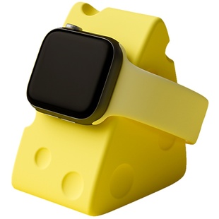 手表充电器支架底座适用于苹果applewatch987654321充电底座支架iwatchs10/ultra创意磁吸奶酪底座