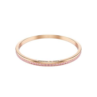【自营】Swarovski/施华洛世奇时尚百搭 潮流小众 手镯手链玫瑰金