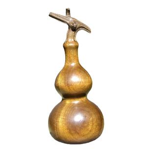 金丝楠木葫芦高端手把件把玩件小摆件木质实木纯手工生日礼品送礼