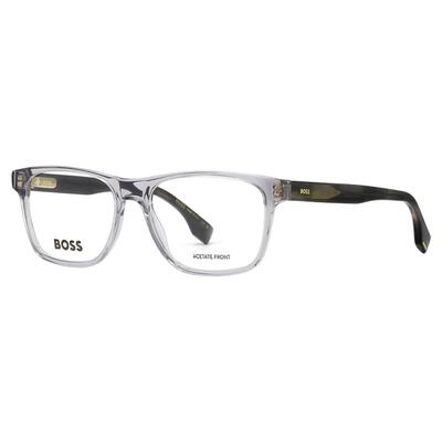 HUGO BOSS雨果博斯男士黑框商务近视眼镜架可配度数 1646