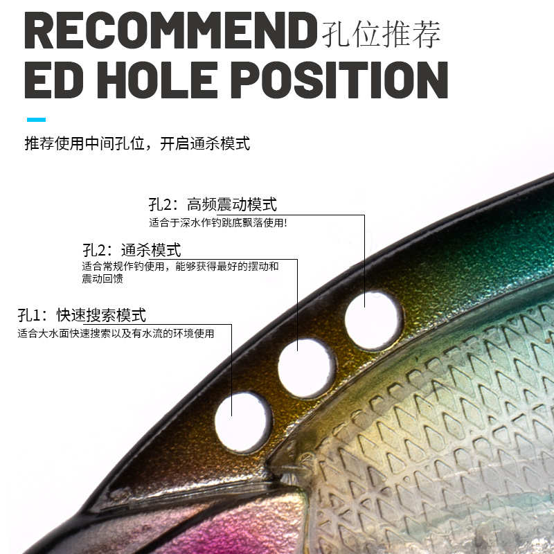 虫王vib路亚假饵带响珠远投铁板套装翘嘴鲈鱼鳜鱼通杀淡水专用饵