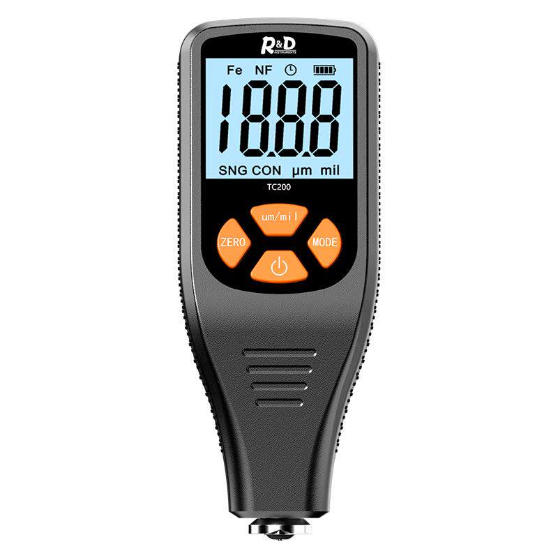 R&D TC200漆膜仪 汽车检测二手车漆面检测仪 涂层测厚仪 铁铝两用