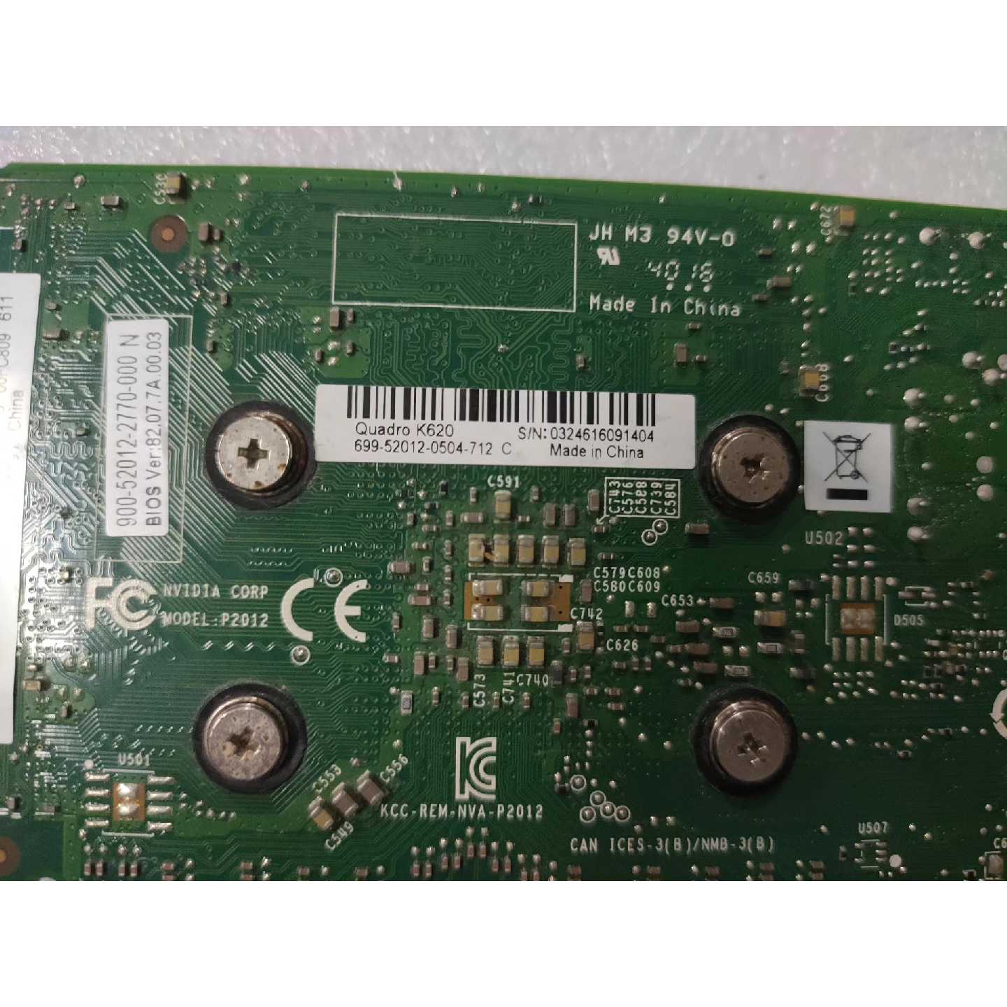 议价丽台K6202G图形卡成色不错功能正常想要的下单维修