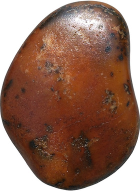 新疆和田玉红沁皮籽料原石手把件