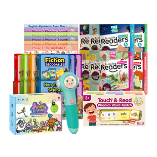 小book点儿童英语点读笔分级阅读启蒙绘本解码书教材自然拼读神器