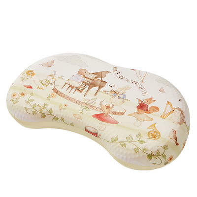 gb好孩子哄睡粉晶凝胶枕婴儿枕头宝宝冷凝枕儿童幼儿园午睡枕