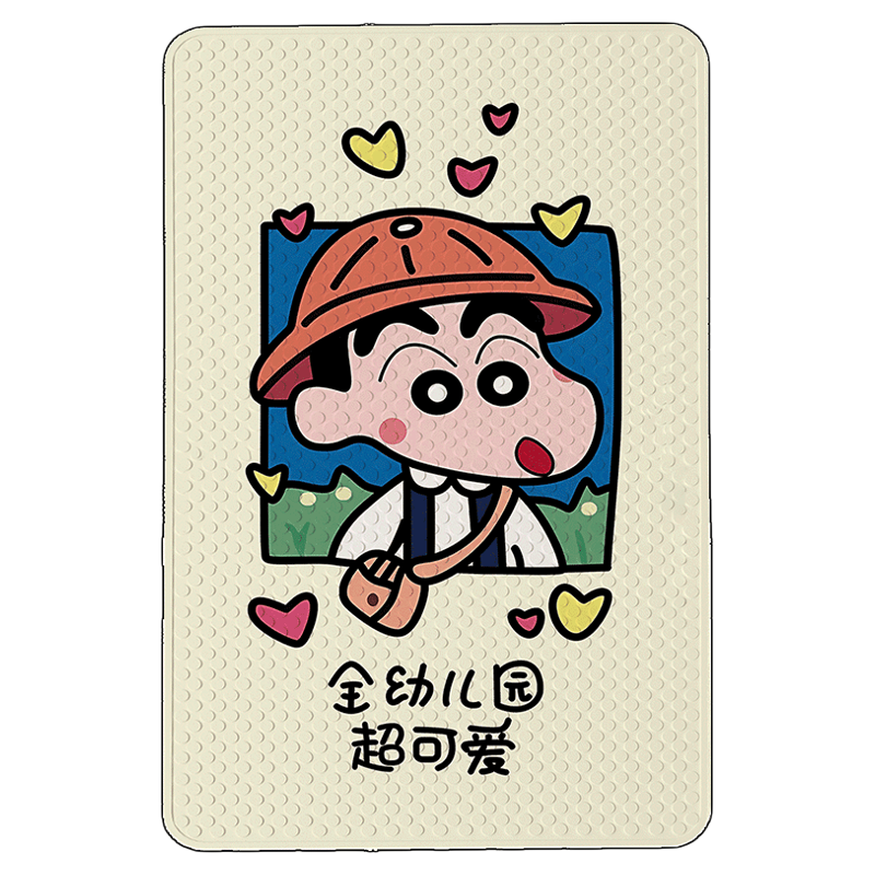 蜡笔小新宝宝浴室防滑防水防摔垫