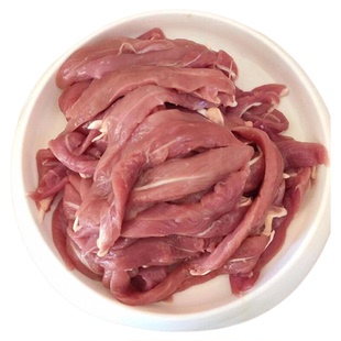 六和新鲜冷冻鸭小胸肉犬猫生骨肉狗零食4斤装 自制烘干鸭肉干肉条