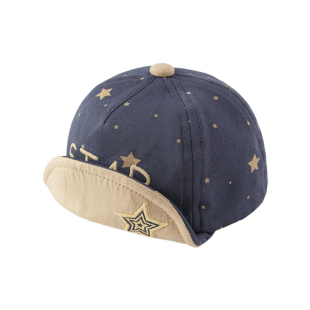 babylove婴儿帽子春秋纯棉宝宝鸭舌帽外出软檐棒球帽休闲百搭帽子