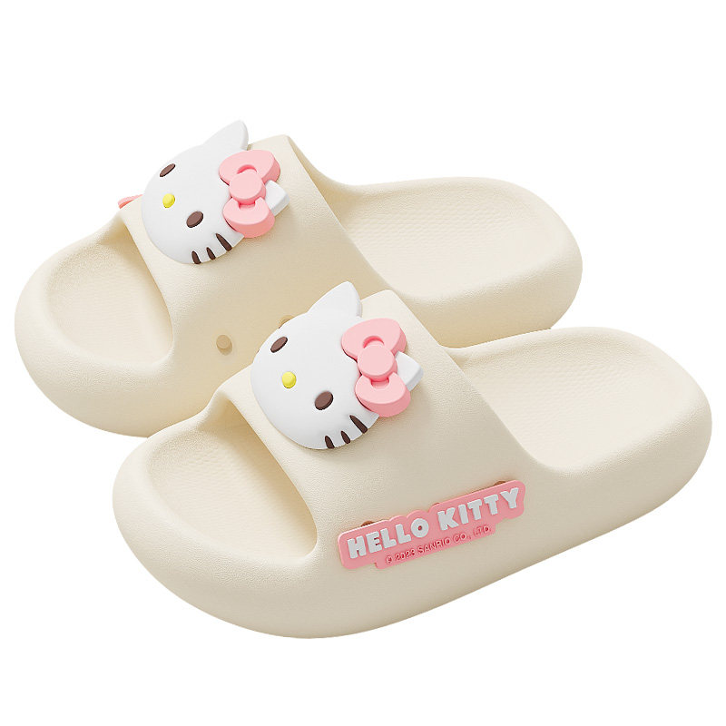 hellokitty静音儿童拖鞋外穿防滑