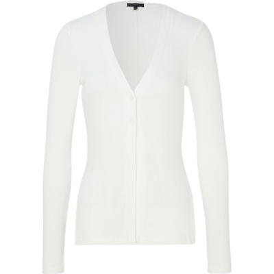 The Range 春夏女罗纹混纺针织上衣