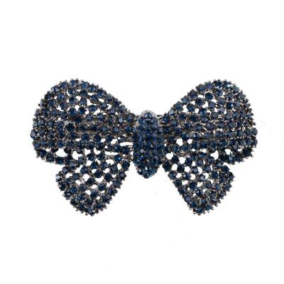 铂思亚手工轻奢浪漫蝴蝶结一字夹