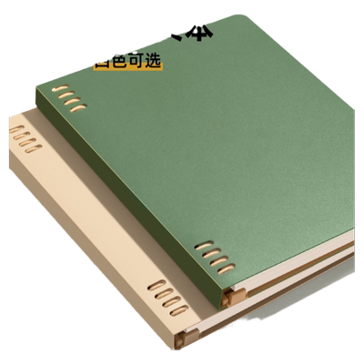 b5活页笔记本不硌手便携工作笔记商务办公用日记会议记录本子可拆卸高颜值a5横线高中大学生考研专用线圈本