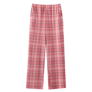 浪莎睡裤女长裤秋冬季德绒加厚单件保暖裤子春秋款薄绒磨毛家居裤