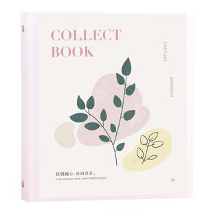 植物标本收集册树叶干花压花叶子标本册活页卡册多功能学生覆膜diy粘贴式相册创意手工制作自粘收纳本收藏册
