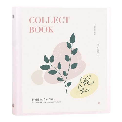 植物标本收集册树叶干花压花叶子标本册活页卡册多功能学生覆膜diy粘贴式相册创意手工制作自粘收纳本收藏册