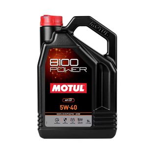 官方查伪摩特MOTUL脂金8100 POWER脂类全合成机油 SP 5W-40 1L/5L