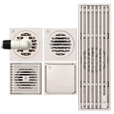 热销10万+奶油风全铜防臭地漏