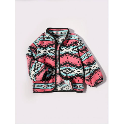 N 66549 Kids Fleece Ethnic Style Jacket 儿童摇粒绒民族风外套