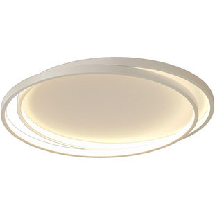 创意主卧室灯简约现代led吸顶灯圆形客厅灯2026新款餐厅房间灯具