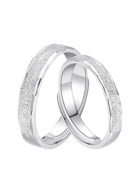 vana纯银情侣款轻奢小众戒指