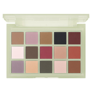 ucanbe十五色眼影盘暗赤陶红棕色系全哑光大地色日常妆橄榄皮天菜