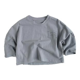 男童韩系连帽外套2026春季新款套装男宝宝洋气童装休闲工装裤