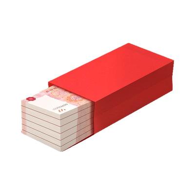 红包信封装现金过年红色信封袋