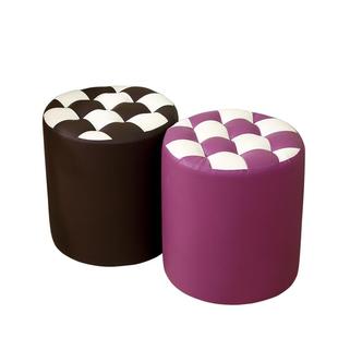 小凳子家用时尚圆凳子小板凳创意皮凳沙发凳成人软凳矮凳实木皮墩