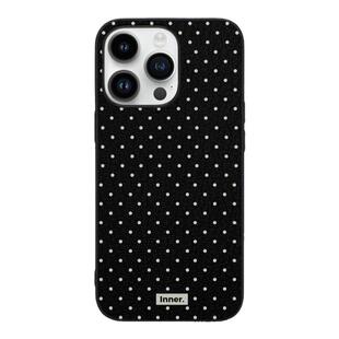 里面LM｜miu系波点系列真皮拼贴手机壳适用于苹果iphone17proMax华为mate80pro三星清新自然软壳创意礼物