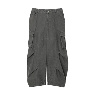 mocuishle（MCSL）CARGO TROUSERS双褶六袋可调节工装裤