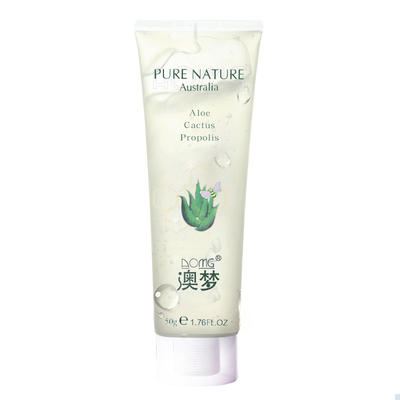 澳梦芦荟胶补湿去都曬曬面霜男女