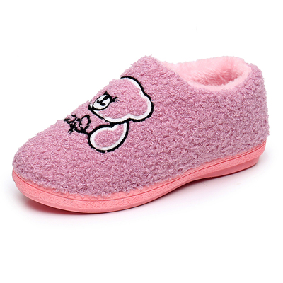 秋冬季棉拖鞋女士包跟室内家居软底防滑加绒保暖防寒月子毛毛棉鞋