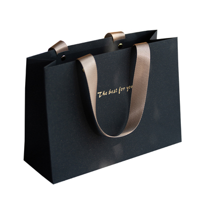 黑金沙触感高级感礼品袋