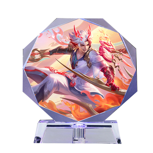 元梦之星周边立牌小夜灯手办小龙女杰西卡锦瞳水晶摆件生日礼物