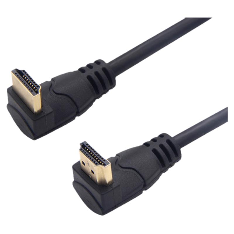 8K双弯头hdmi2.1高清音视频线hdmi线hdv电脑电视连接显示器投影仪机顶盒PS5监控智能盒子swich3D电影等