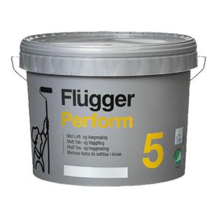 福乐阁Flugger Perform5原装进口墙面漆哑光室内家用水性涂料涂刷