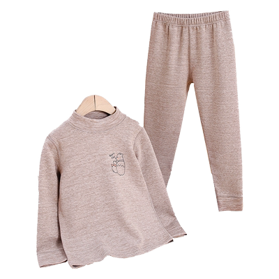 儿童发热纤维保暖内衣小风筒冬季