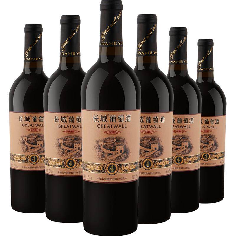 中粮长城干红葡萄酒酿橡木桶