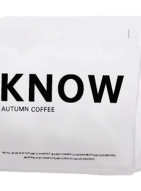 KNOW知秋咖啡低咖啡因拼配豆