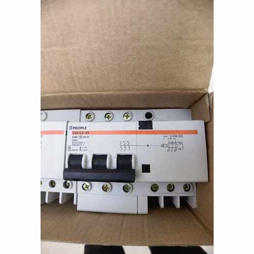询价-DZ47LE-63漏电断路器 C40A 3P