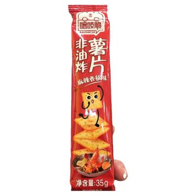 喀吱脆非油炸薯片麻辣香锅烧大包