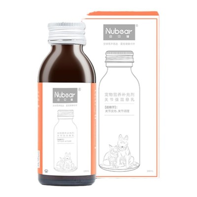 纽贝健健骨补钙猫狗软骨素关节炎